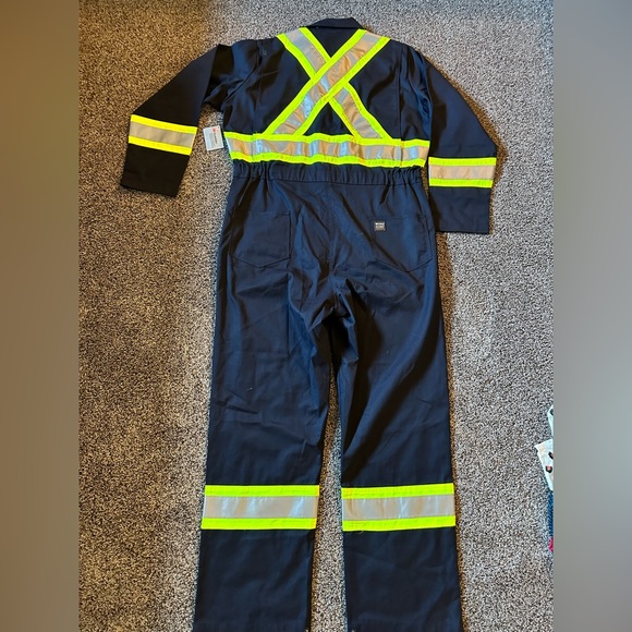 WORK KING Unlined Safety Coveralls Mens XLT - Picture 10 of 10